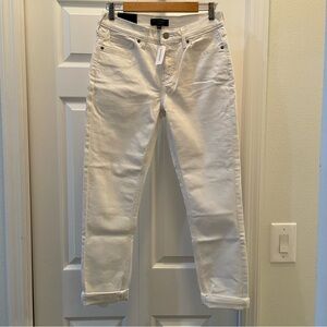 NWT - Banana Republic White Girlfriend Jeans Size 26 / 2T